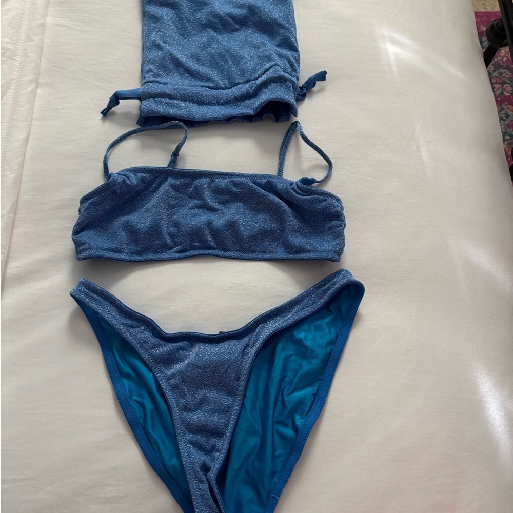 Blue Bikini Set